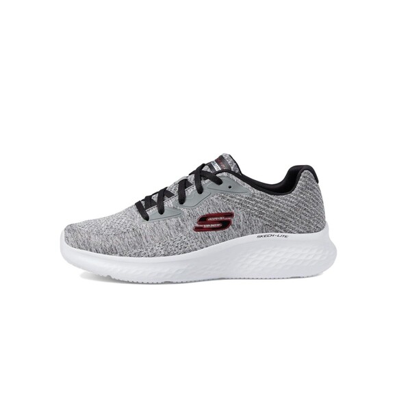 Skechers Skech Lite Pro Faregrove Heathered Knit Upper Shoe Grey Mens Size 10 - Picture 1 of 6